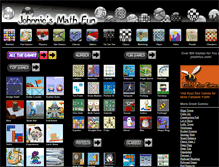 Tablet Screenshot of jmathfun.com